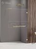 NEW TRENDY Kabina ścianka WALK-IN AVEXA GOLD SHINE z wieszakiem relingowym 110x200 EXK-3228